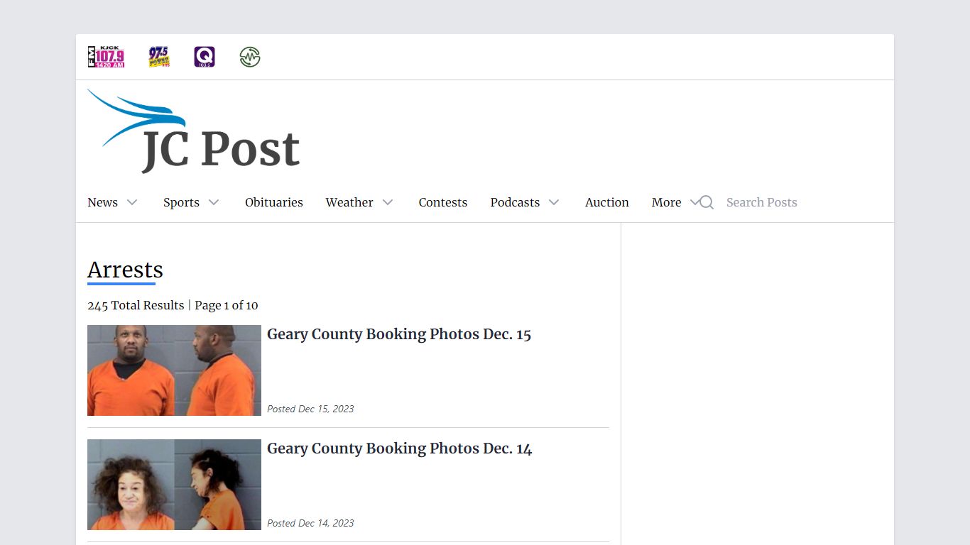 arrests | JC Post